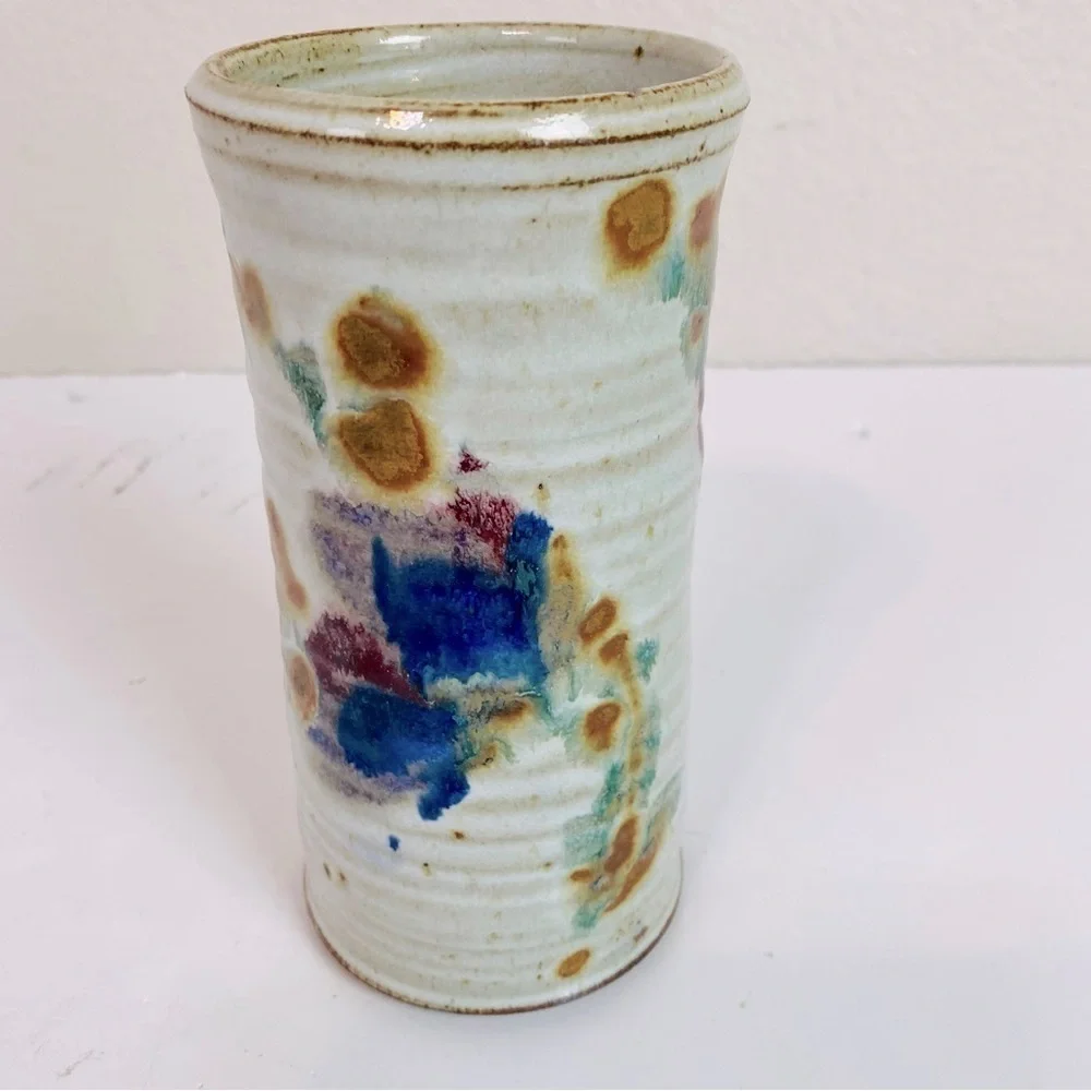 Red Rock Pottery Vase Sedona Az 7” x 3.5”